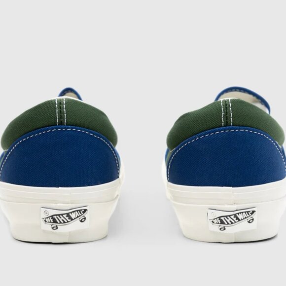 COPY - Vans Slip-On Reissue 98 SP LX BMX Blue Green VN000CSEY7G Mens 10 Skate S… - Picture 14 of 14